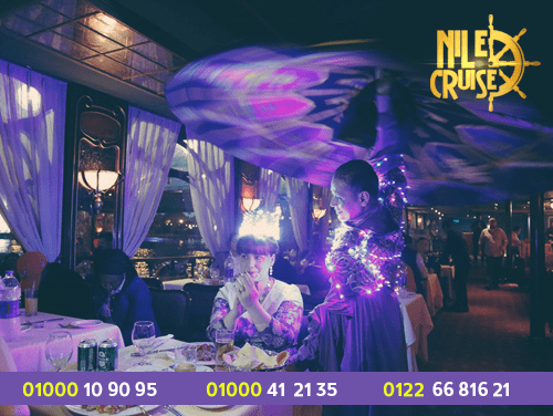 رحلات نيلية عشاء